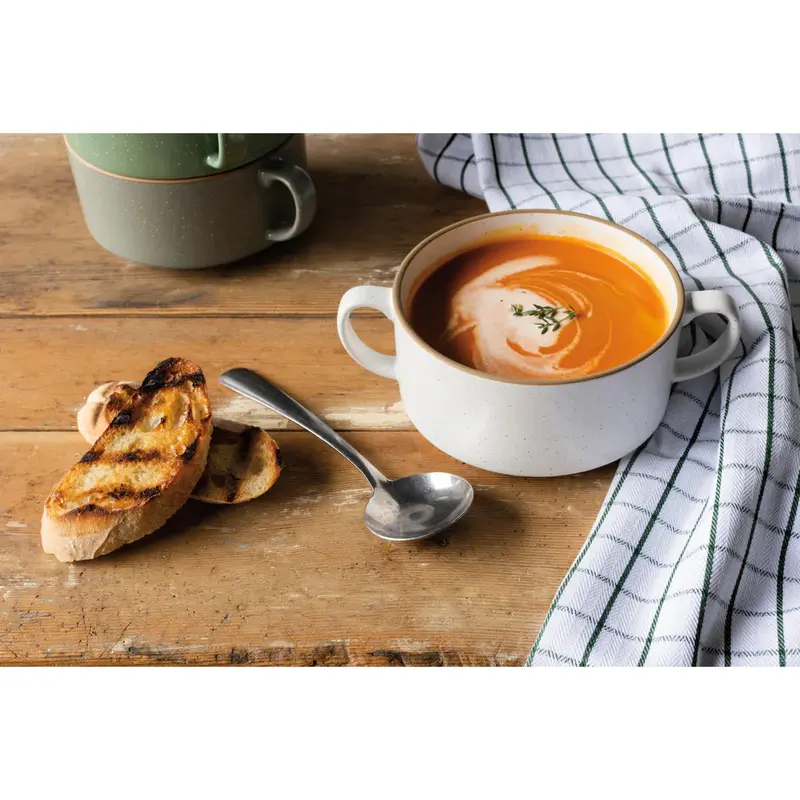 White Ceramic Soup Bowl By Now Designs 1