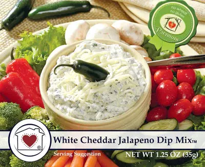 White Cheddar Jalapeño Dip Mix By Country Home Creations 1