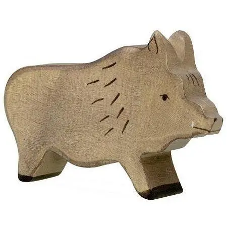 Wild Boar Figurine With Detailed Fangs 1
