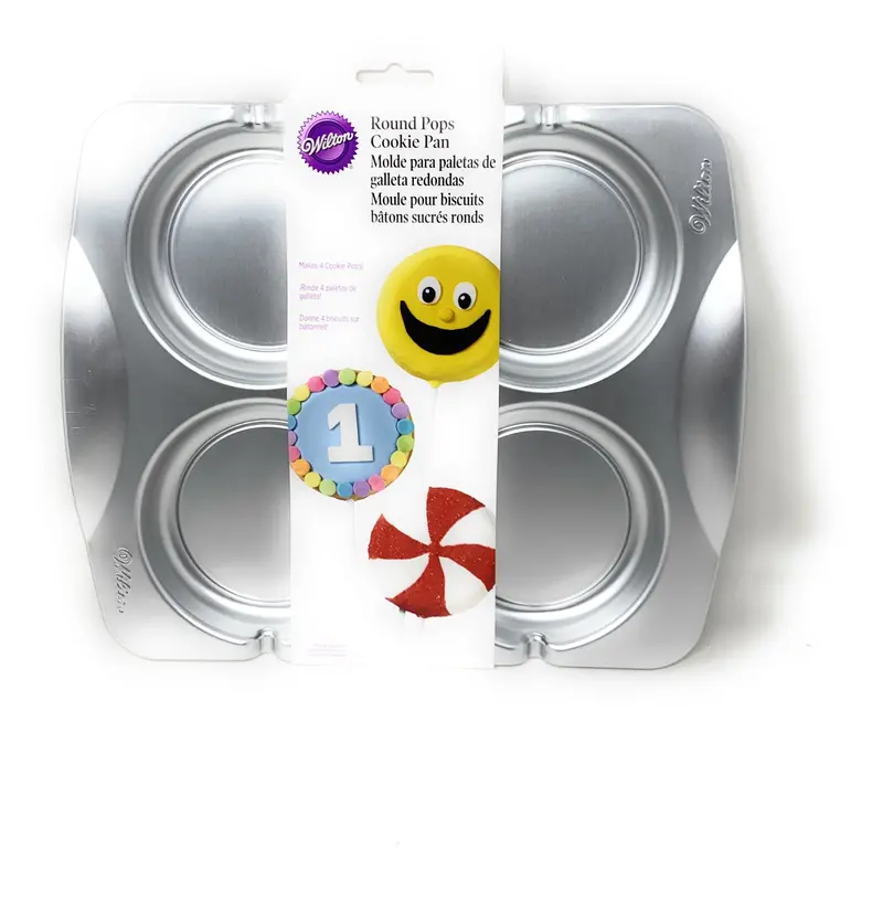 Wilton Round Cookie Pop Pan For Cake Pops And Decorative Treats 1