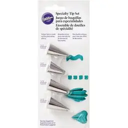 Wilton Specialty Decorating Tip Collection – Set Of Four Unique Nozzles 1