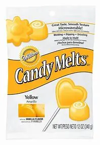 Wilton Sunny Yellow Candy Melts 1