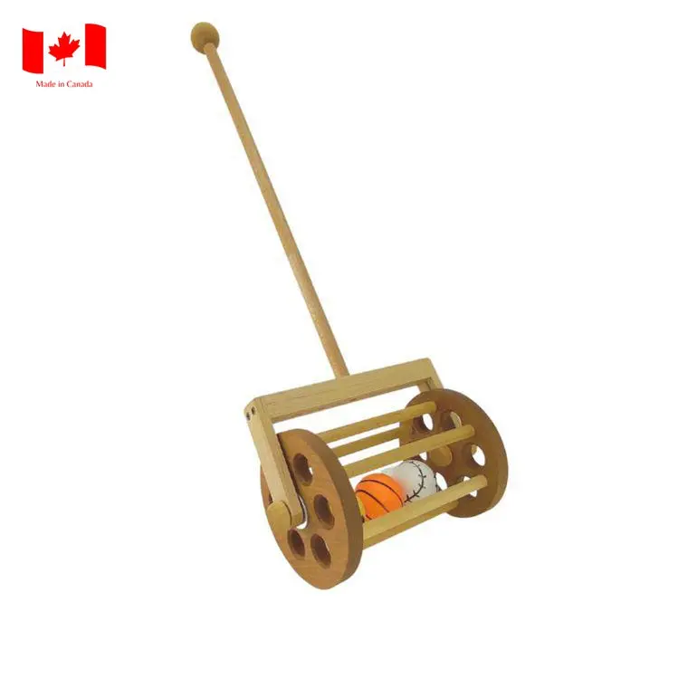 Wooden Walking Roller For Toddlers 1
