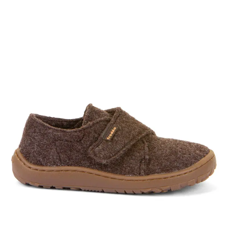 Wool-Lined Barefoot Slippers For Kids – Enhanced Grip Outsole 1