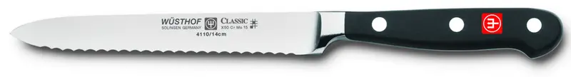 Wusthof Classic 5-Inch Serrated Utility Knife 1