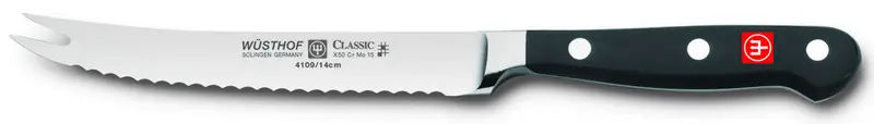 Wusthof Classic 5-Inch Tomato Knife With Serrated Edge 1
