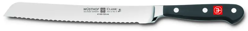 Wusthof Classic 8-Inch Bread Knife With Serrated Blade 1