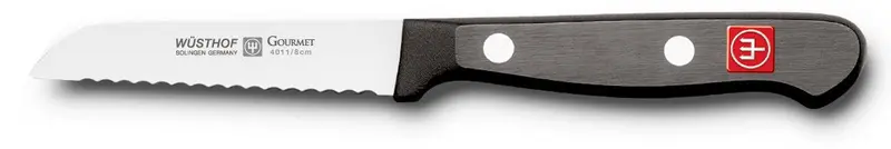 Wüsthof Gourmet 3-Inch Serrated Paring Knife – Compact Tool For Delicate Tasks 1