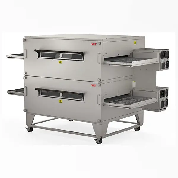 Xlt Xlt3855H-2 Double-Deck Natural Gas Pizza Conveyor Oven – 38 Inches 1