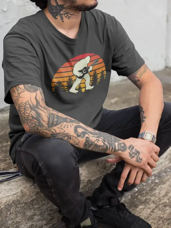 Yeti Playing Guitar Tee – House Of Swank (Xl) 1